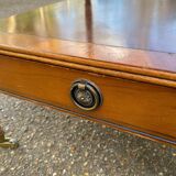 Regency style side table on casters