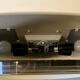 Vintage bathroom mirror allibert a41 backlit space age 1970