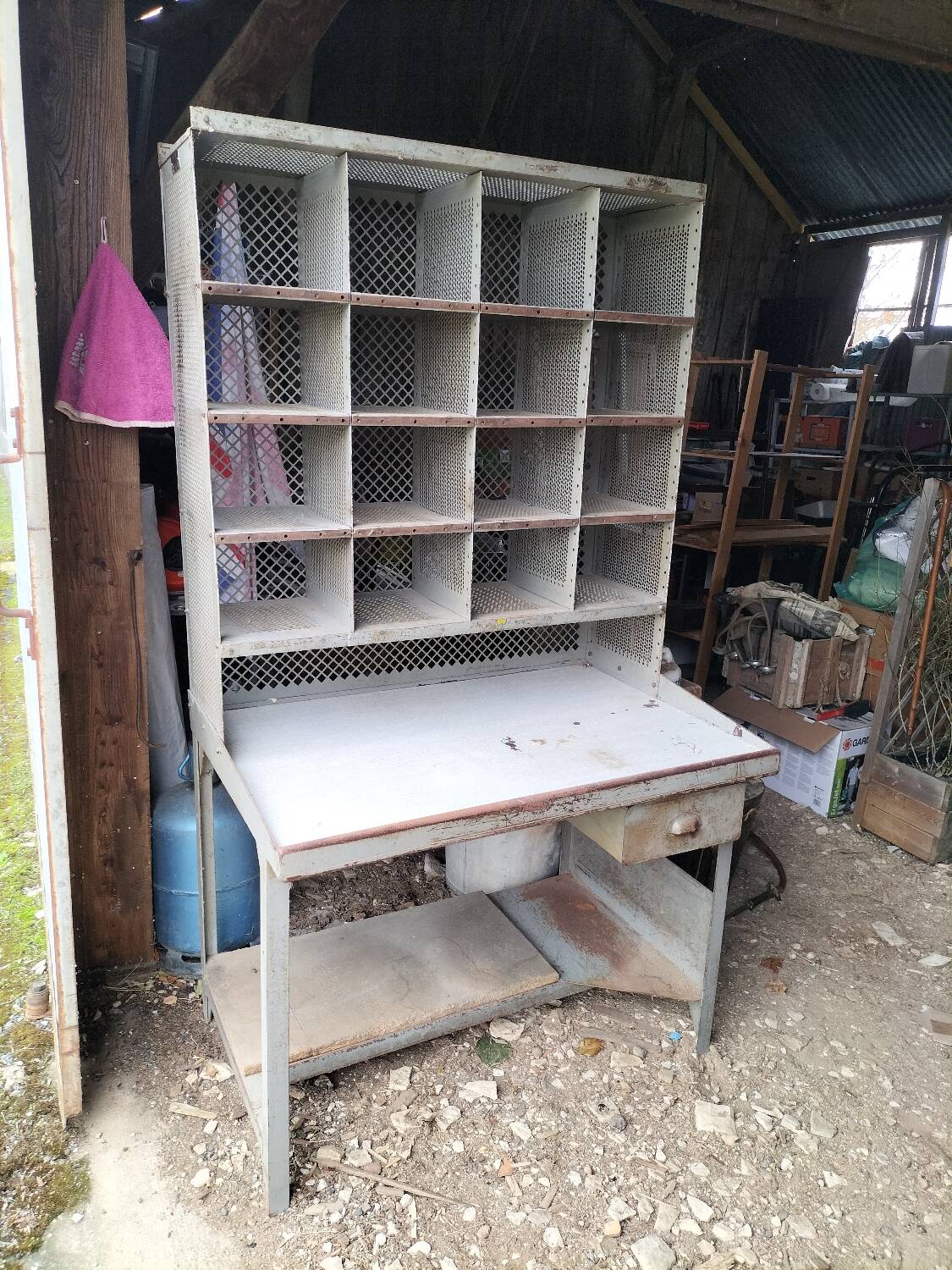 Postal sorting furniture