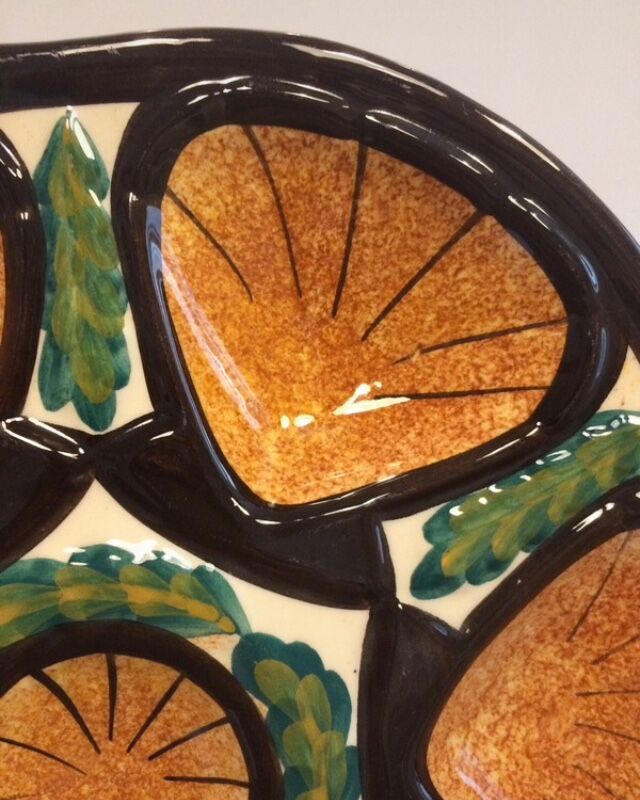 St. John's Earthenware Oyster Dish