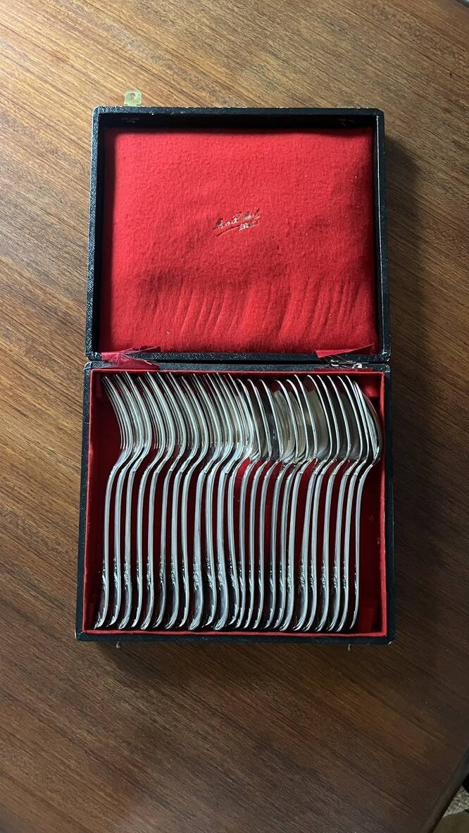 Christofle Rocaille Cutlery
