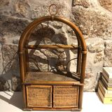 Wall doorp when you're on a rattan