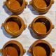 Gien service 2 dishes + 6 bowls
