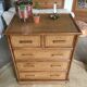 Dresser in rattan