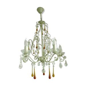 Lustre cristaux & gouttelettes