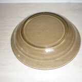 Large smoked glass dish 27.5 cm