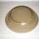 Grand plat en verre fumé 27,5 cm