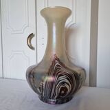 Large early 20th century Loetz Bohemia iridescent art glass vase
