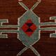 Tapis de couloir Kilim rouge
