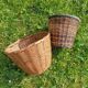 Lot cache-pots osier
