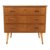 Scandinavian teak chest of drawers, Sweden, 1950