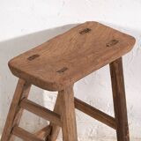 Antique rectangular stool (c.1900) #4