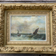 Tableau - Marine - XIXeme cadre doré