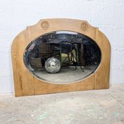 Miroir en chêne sculpté - Années 30