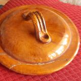 Terracotta tureen signed vieux Biot