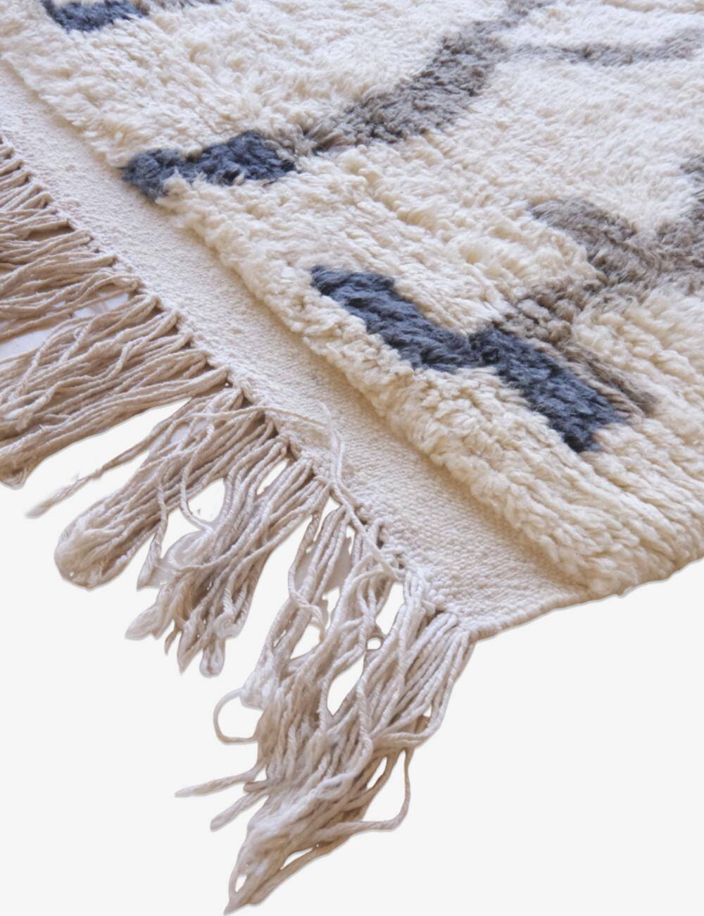 Small Beni Ouarain Rug - 147 x 106 cm