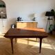 Danish vintage dining table – Scandinavian design – Extendable 240 cm
