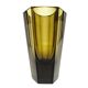 Art Deco vase, crystal, Moser, Czechoslovakia, 1930s