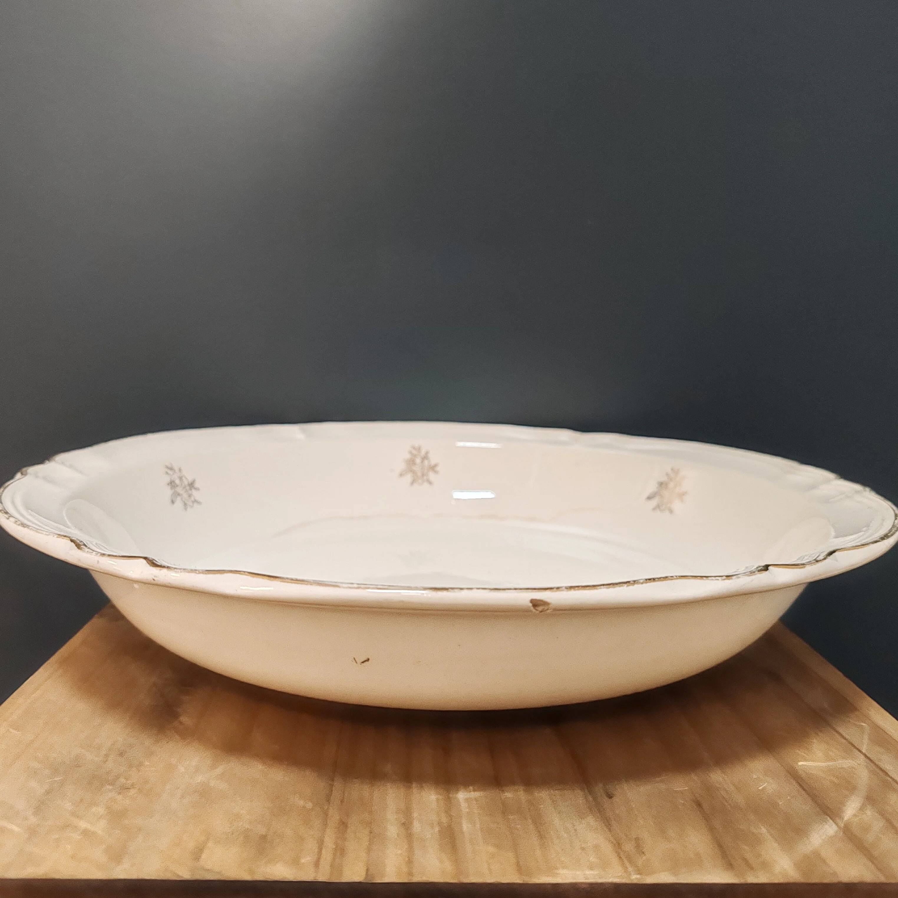 Serving dish "Sarreguemines"