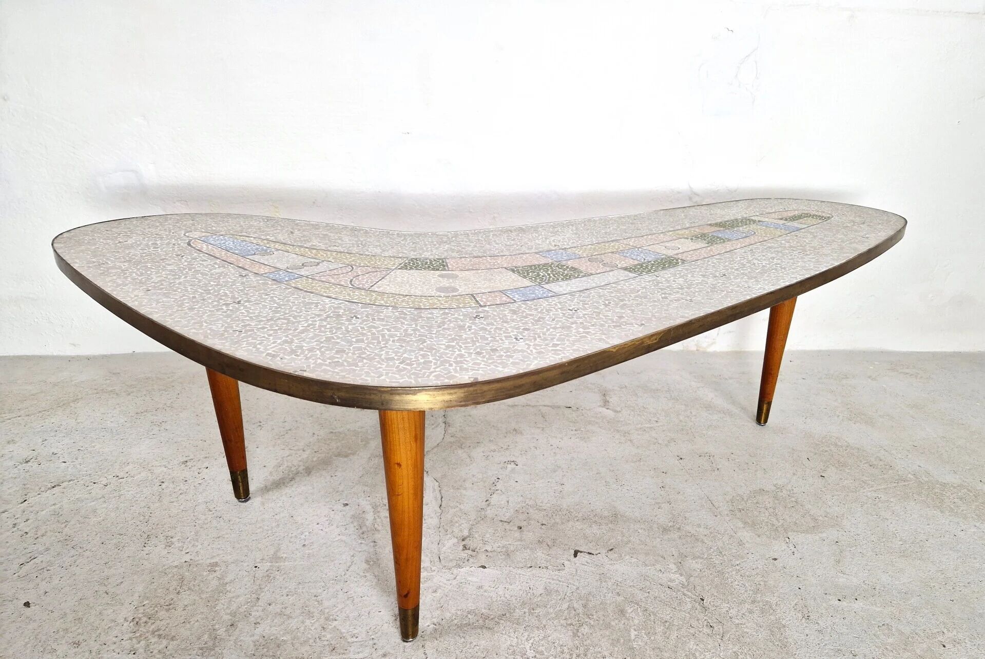 XL Berthold Müller mosaic coffee table