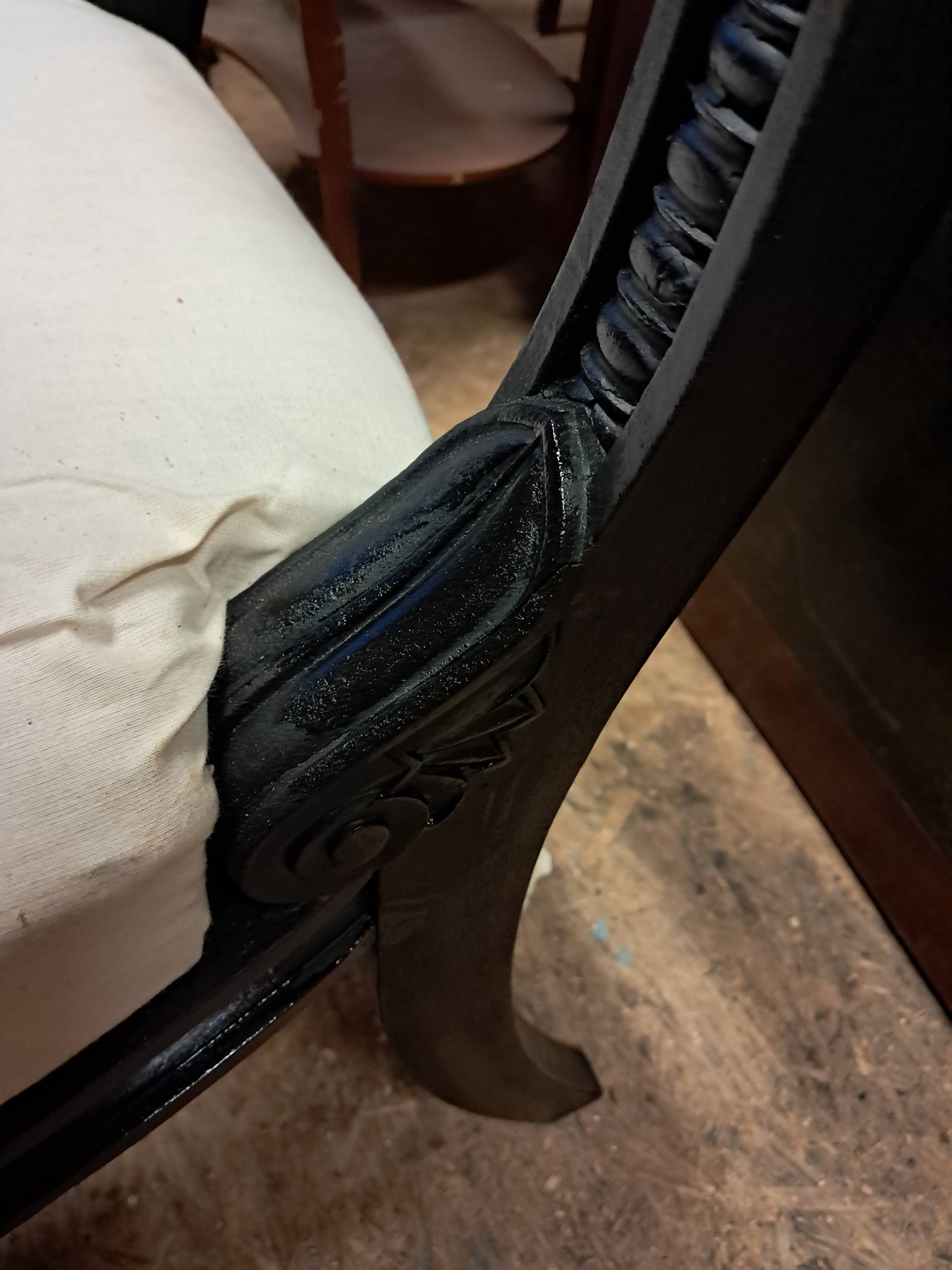 Set of 6 victorian chairs