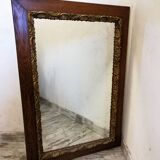 Wooden mirror