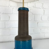 Vintage Scandinavian ceramic table lamp, Nils Kähler for HAK, Denmark, 1960