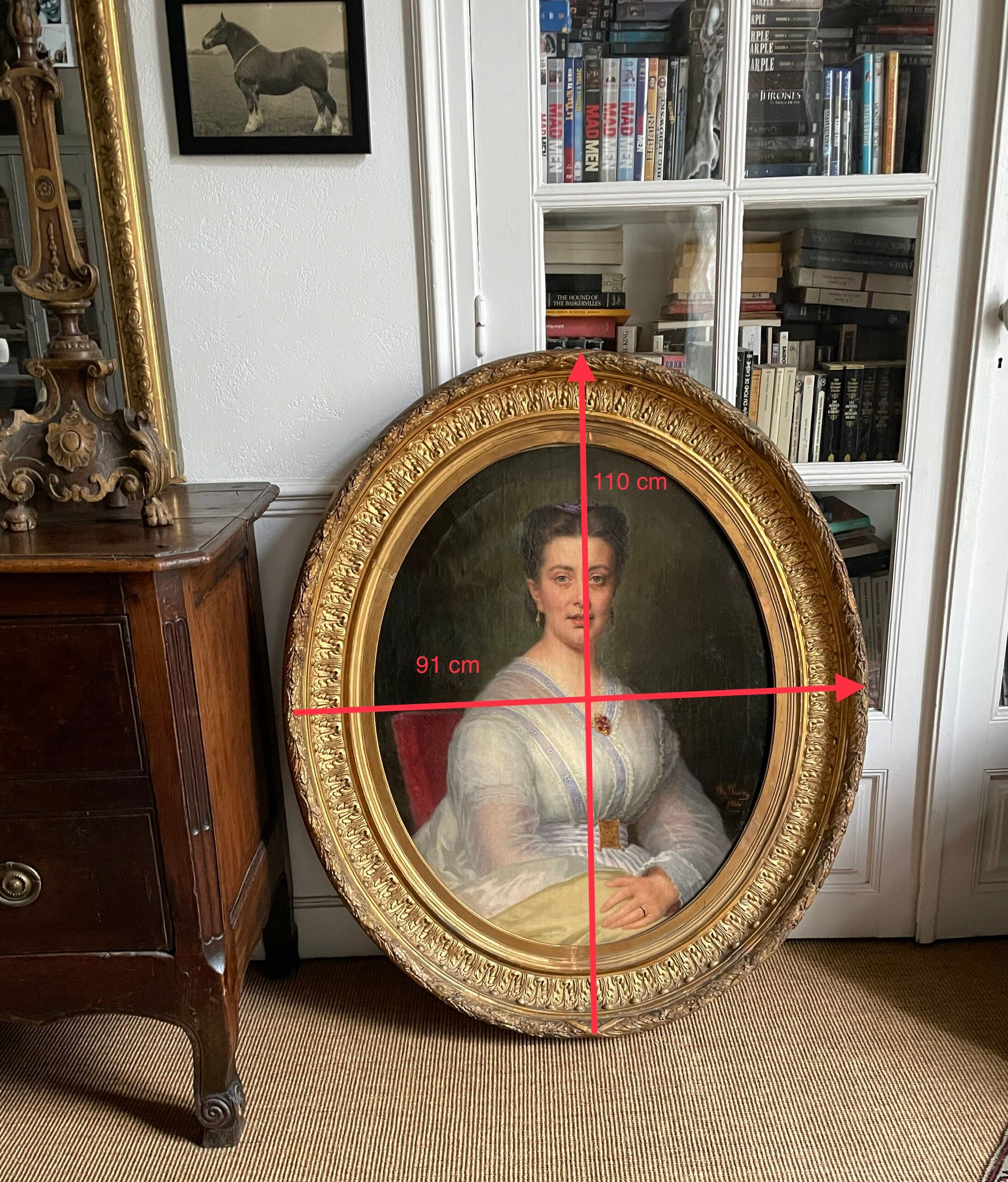 Portrait of an elegant woman