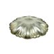 Centre de table Art Nouveau, laiton plaqué argent, Pologne, années 1970.