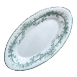 Iron earth ravier green floral décor