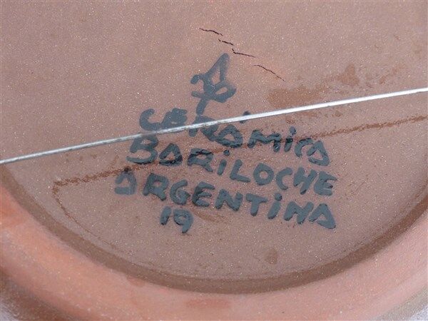 Ceramic dish from Argentina