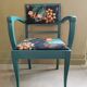 Paire de fauteuils vintage relookés