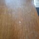 Old folding table