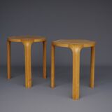 Model X600 Fan Leg Stools by Alvar Aalto for Artek, 1960s