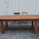 Oak farm table