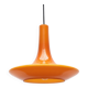 Mid-century glass tulip pendant by Peill & Putzler, 1960s