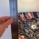 Lampe vase recyclée avec tissu de dragon japonais – céramiques Marei avec expression