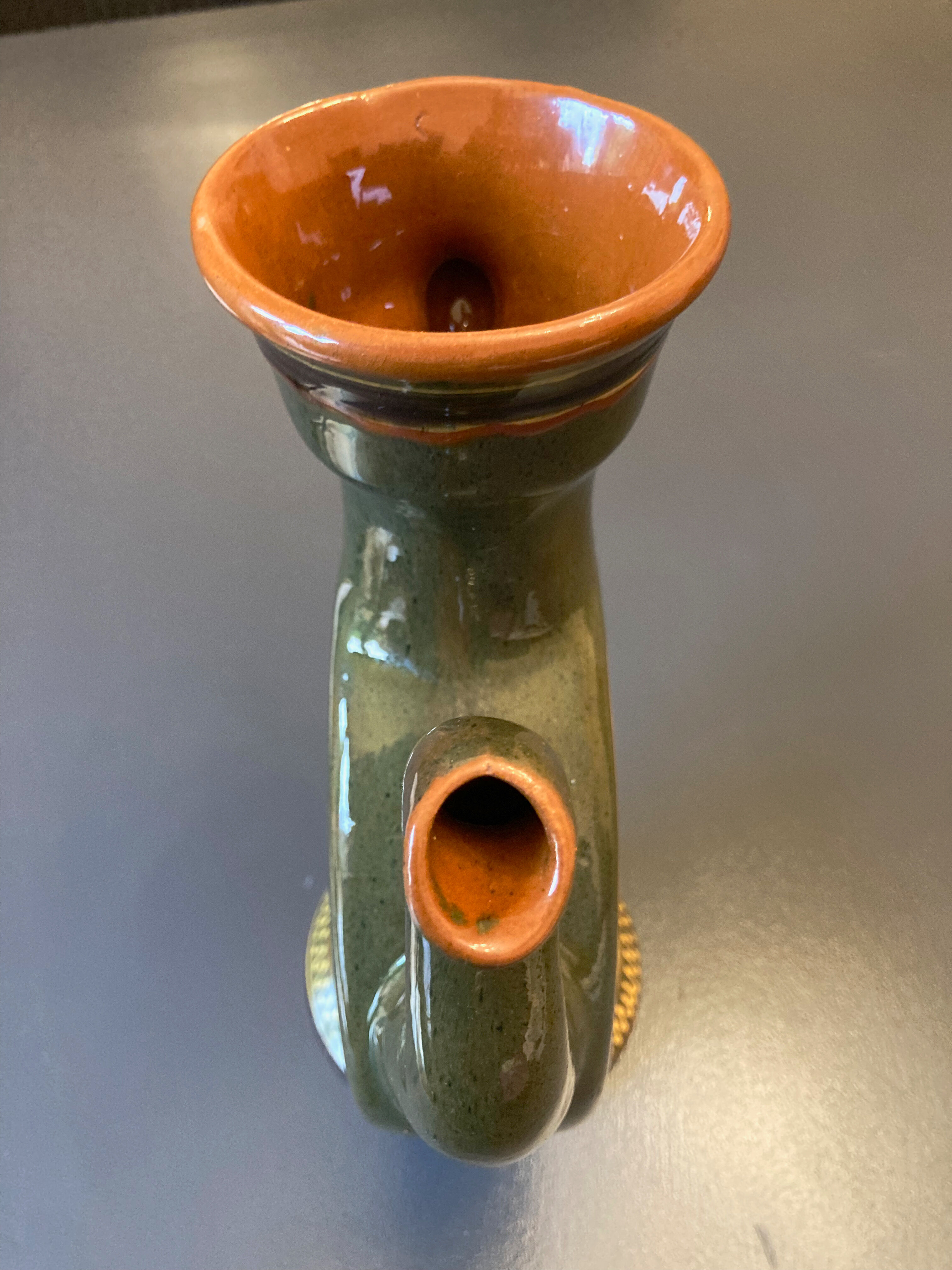 Earthenware ring coffee maker