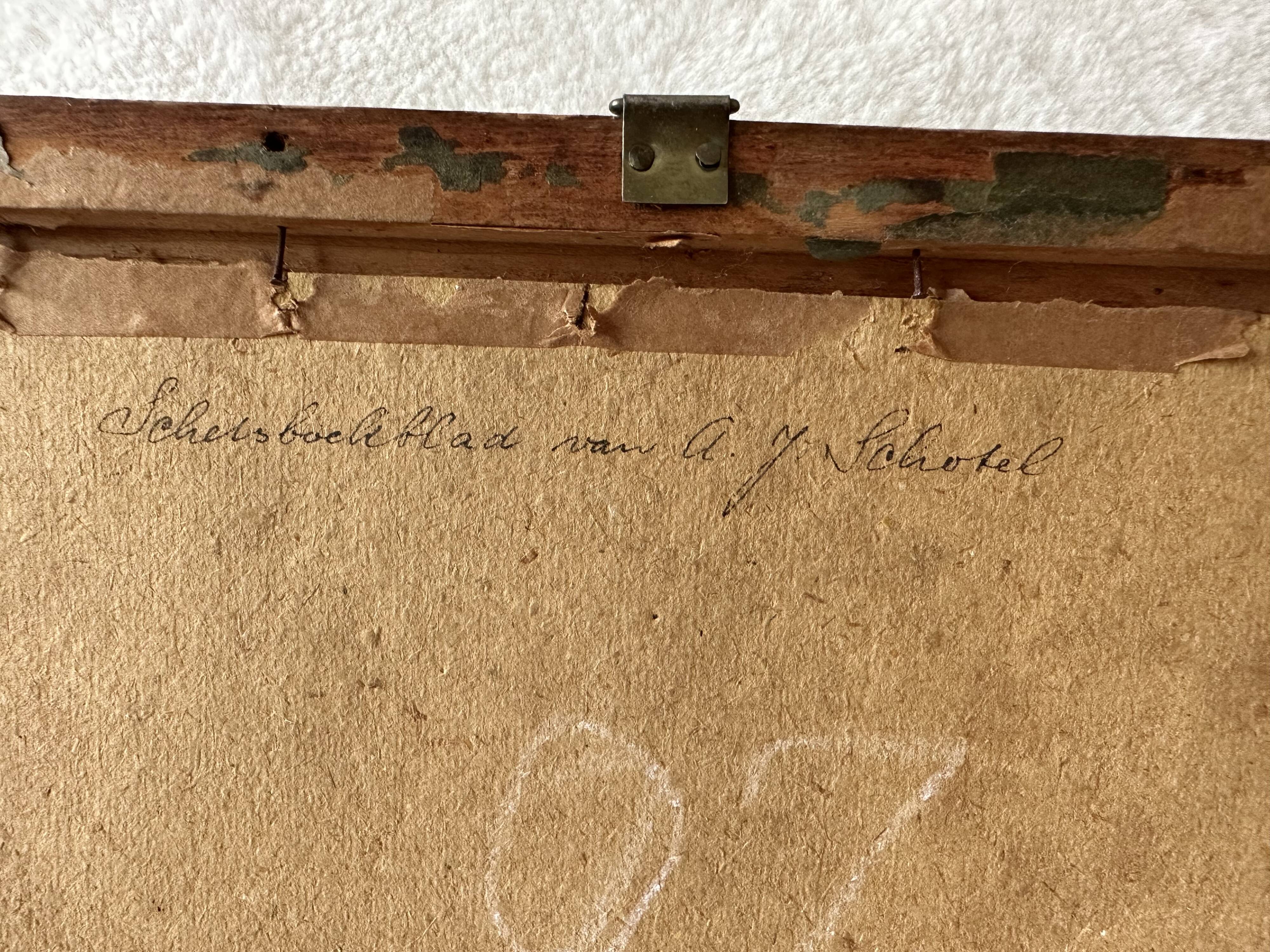 The barefoot boy, by J. Schotel 19th century