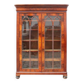 Louis Philippe period bookcase Display in mahogany - English work 19th