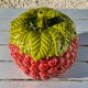 Raspberry slip pot
