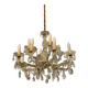 Lustre 12 feux pampilles