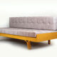 Mid-Century Convertible Sofa by Ludvik Volak for Holesov, 1960s