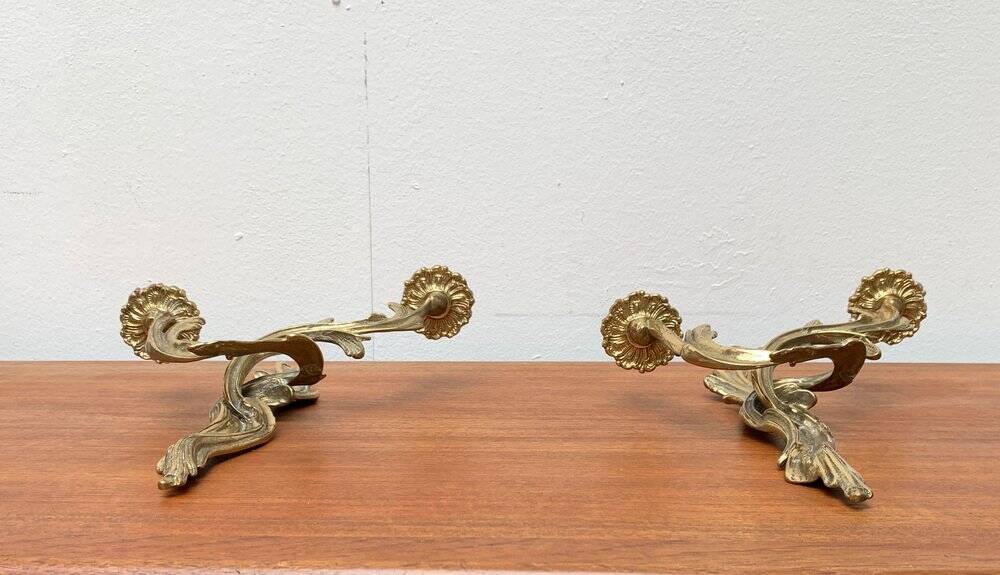 Pair of vintage Italian wall candle holders