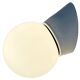 Vintage White Porcelain Wall Light, 1970s