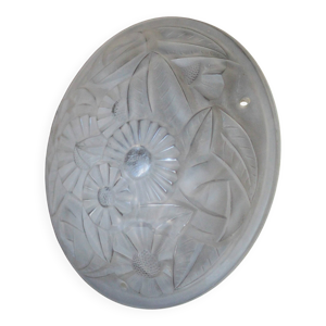 Vasque lustre art déco - fleurie