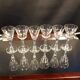 6 verres à liqueur ciselés
