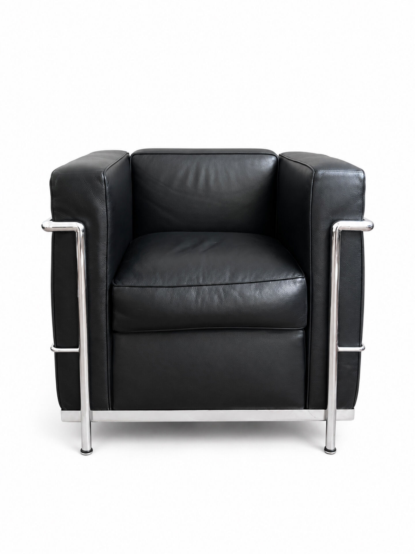 Paire de fauteuils en cuir