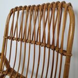 1960s rattan armchair
