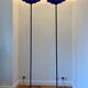 Arteluce Jill – pair of floor lamps/torcheres Murano blue – King Miranda 70s